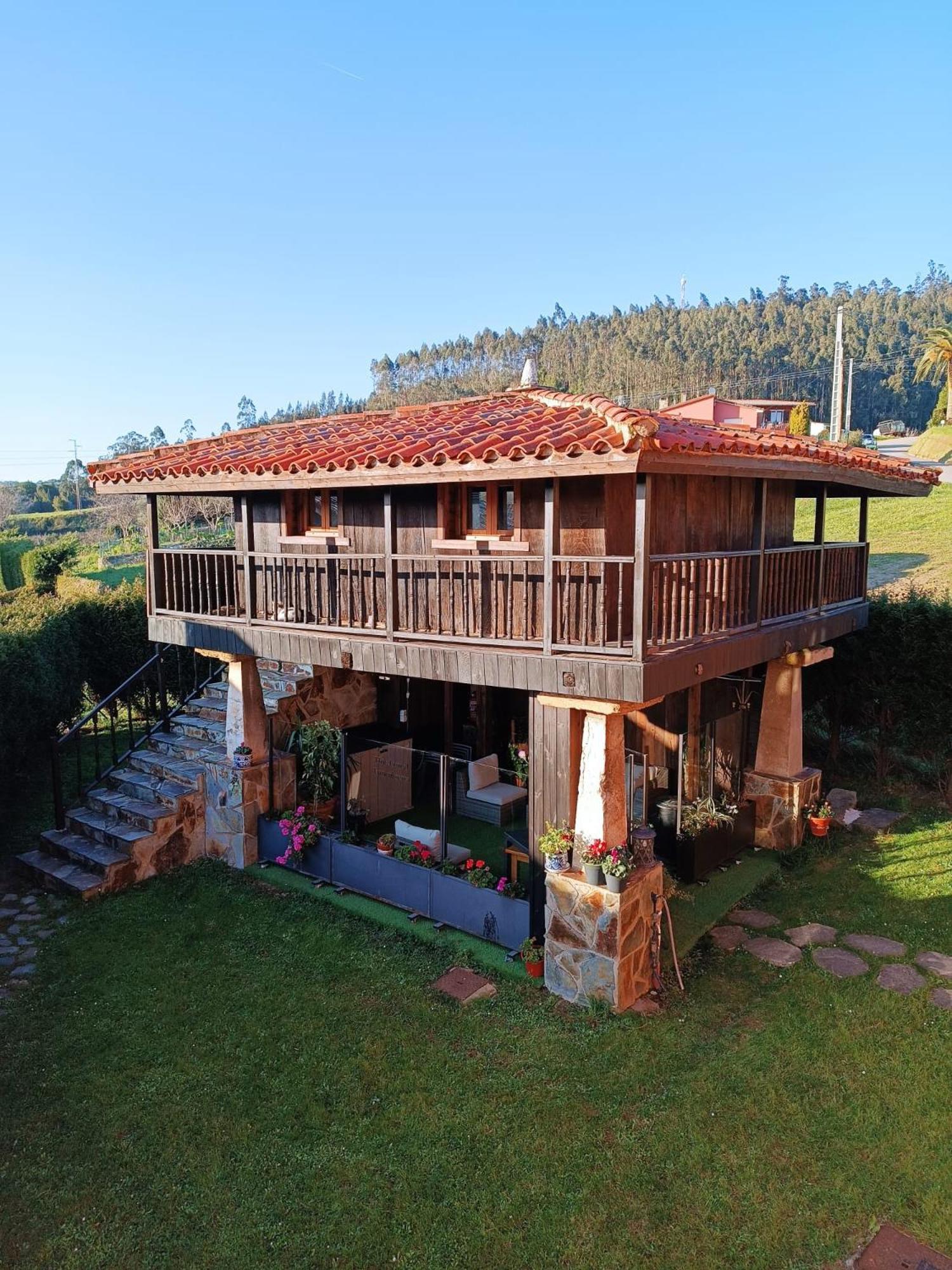 Hotel Rural Foncubierta Soto Del Barco Exterior foto